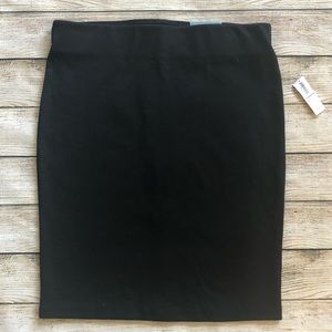 Black Old Navy Pencil Skirt
